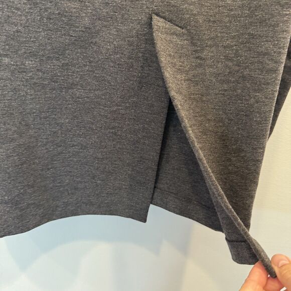 Cato Midi Pencil Skirt Stretch Knit High Waist Office Classic Women 22/24W Gray - Picture 6 of 8